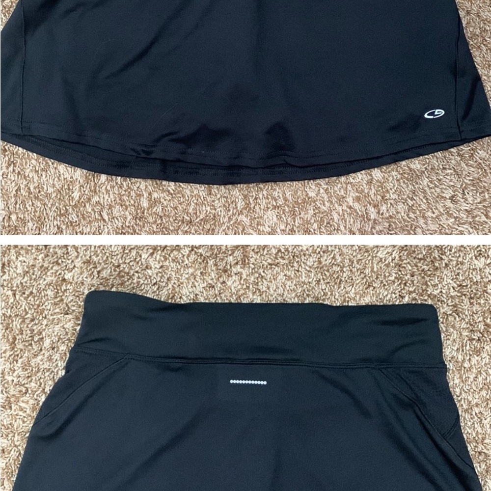 Black Athletic Skirt